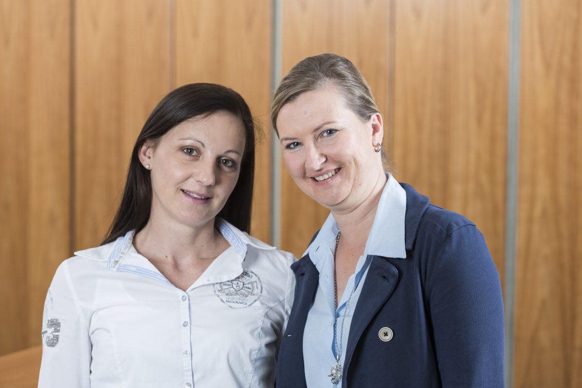 Daniela Schweigler und M. Geißler